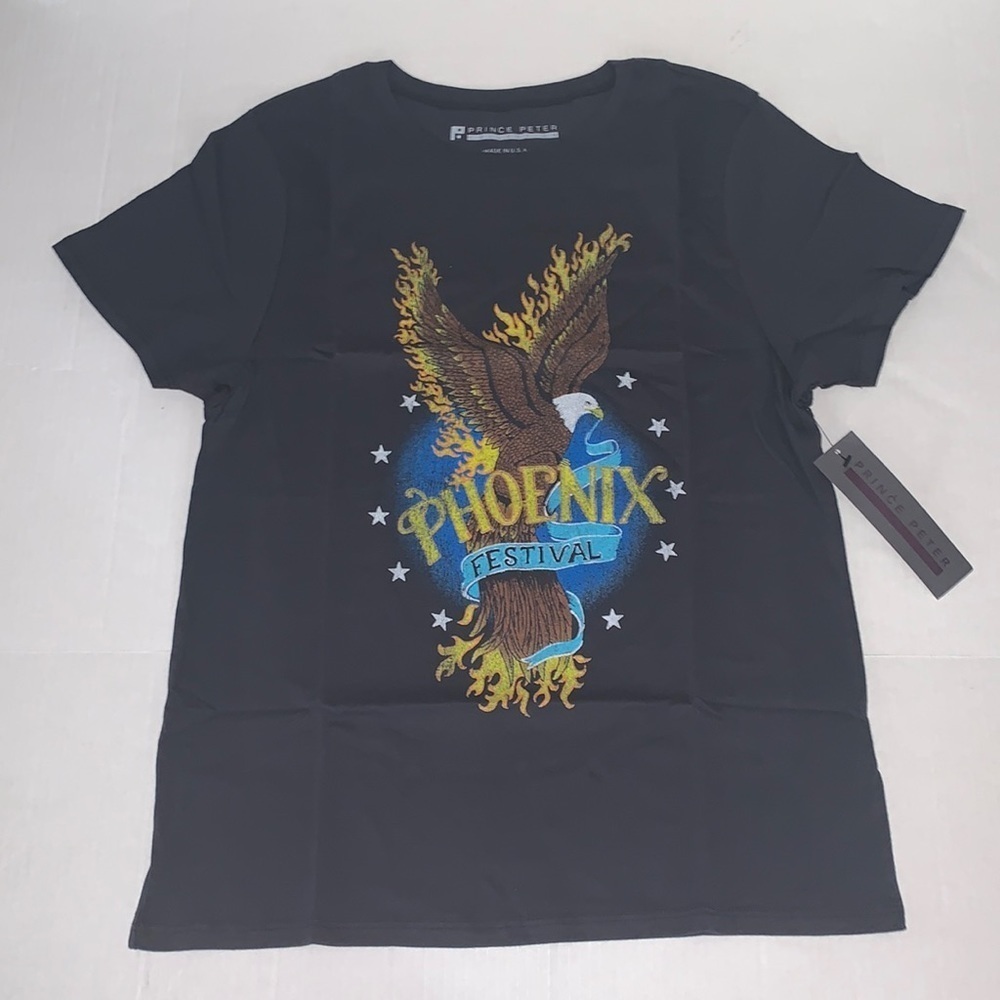 Prince Peter Collection Phoenix Festival TShirt Size Large NWT